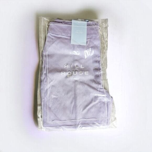 Hill House Lavender Claire Kick Crop Pants M | Modern Work-to-Weekend NWT - Picture 5 of 12